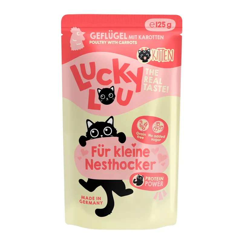 Lucky Lou Kitten Geflügel 125 g Sonderangebot